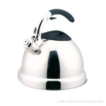 Good quality stainless steel whistling kettle with special handle